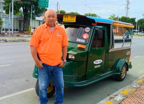アユタヤ貸切り_トゥクトゥク